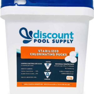 Discount Pool Supply, Chlorine Pucks 3" x 6KG