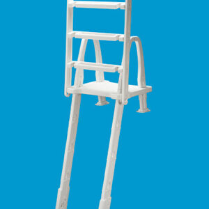 Ocean Blue 30" Mighty Step Outside Ladder Only ** STEP NOT INCLUDED **