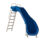 Rogue2 Pool Slide, White, Right Curve